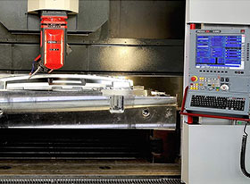 5-axlig-Höghastighets CNC