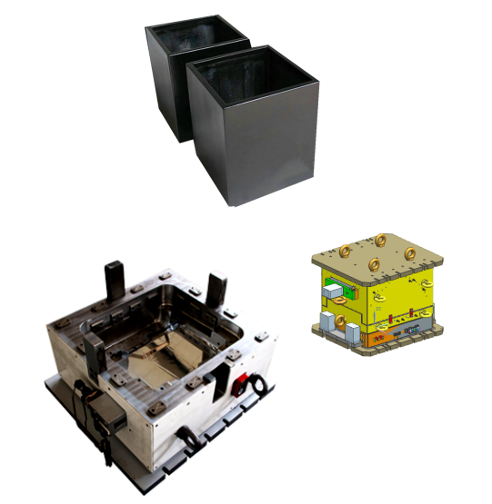 Pressform för SMC blomkrukor