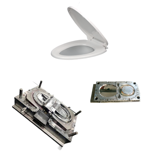 Plast Injection Toalettsits Lock Form