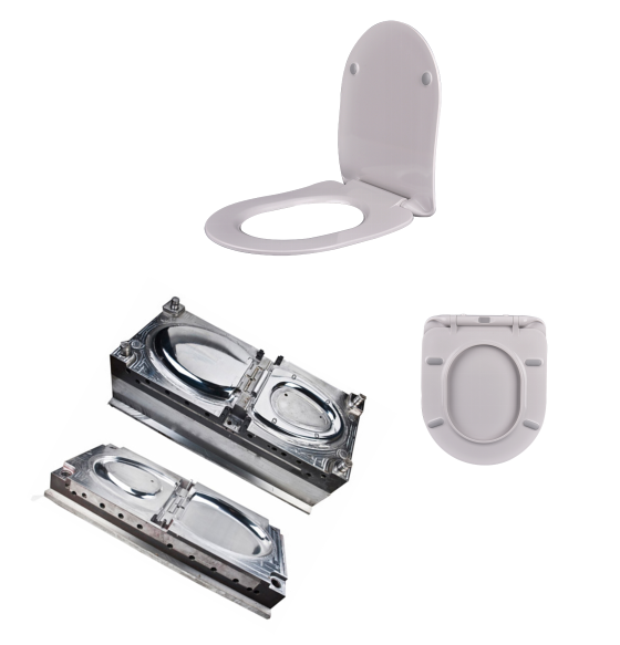 UF toalettstolskompressionsform