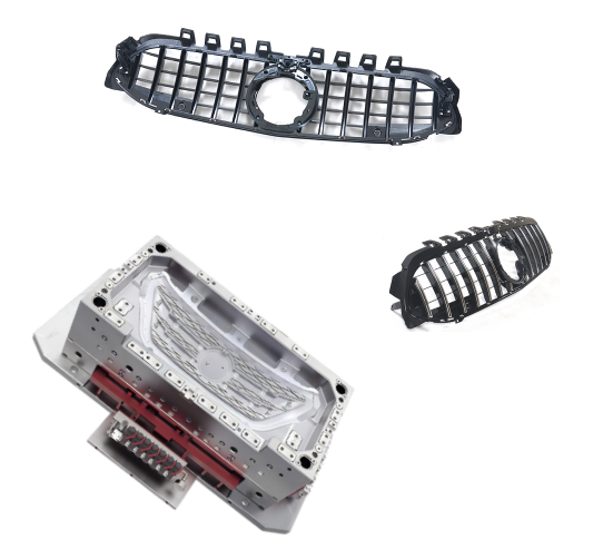 Mercedes Benz GTR Original Prov främre Grillform