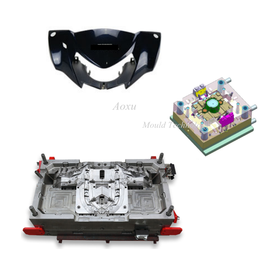 Plastformdel Motorcykelform