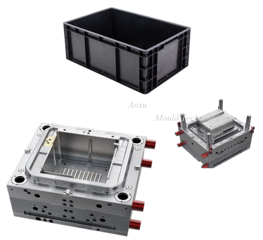 Plast förvaringskärl Antistatisk lådform