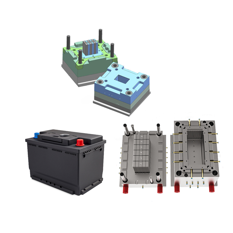 ABS batterilåda behållare injektionsform