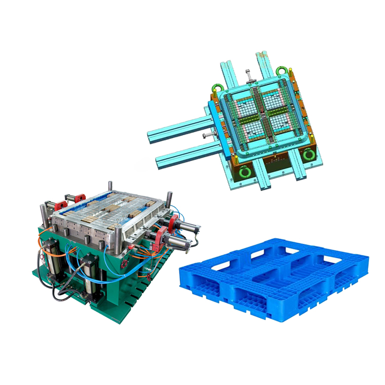 Industriell plastpall sprutform