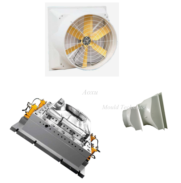 Fläktform i glasfiber