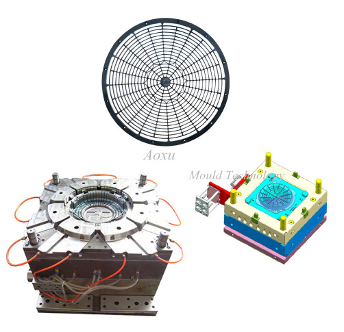 Gallerform för brandsläckningsfläkt