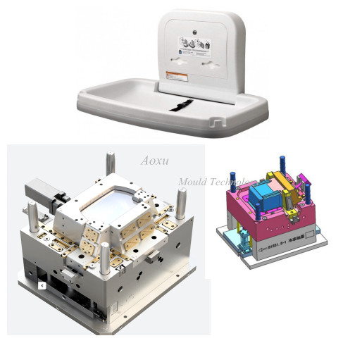 Plastform för blöjbytesstation