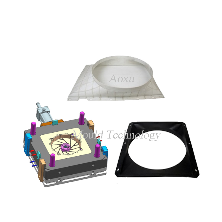 SMC Avgasfläkt Plast Hölje Form