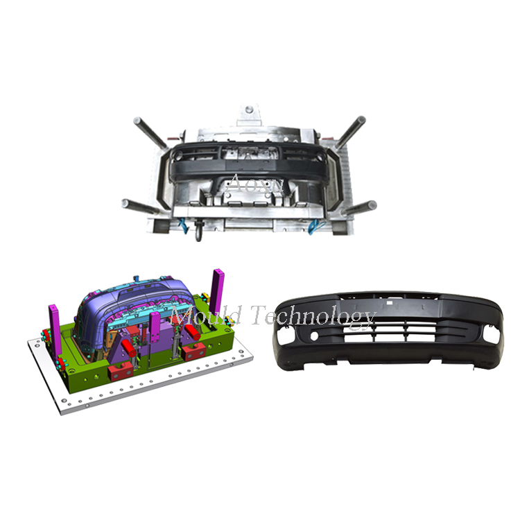 Skräddarsydd plastbilstötfångarform