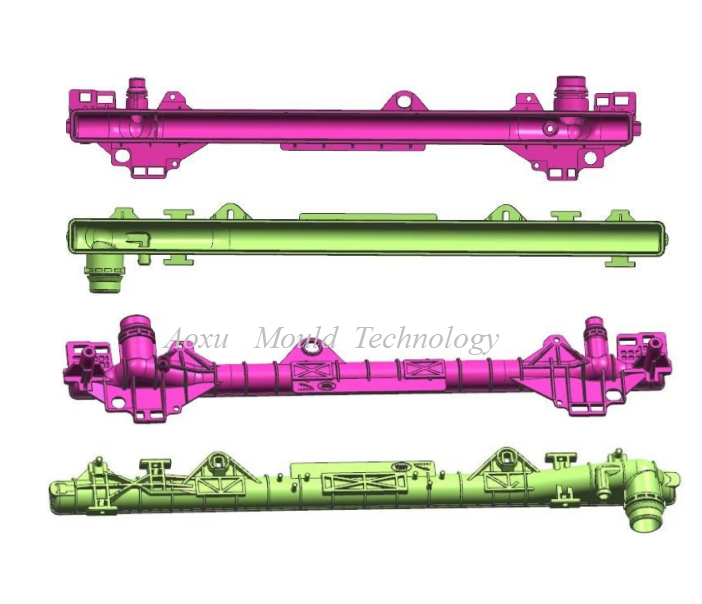 Form För Tank Kylare Av Bil