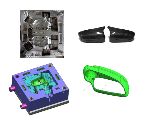 bil Backspegel Skalform