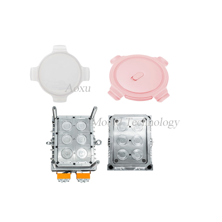 Lunchbox Plast Rund Cover Form