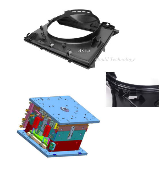 OEM bilfläkt plast höljeform