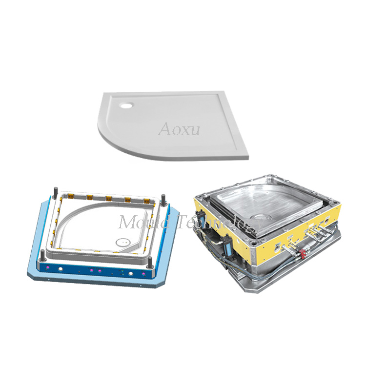 SMC dusch vattentät bricka formpressning