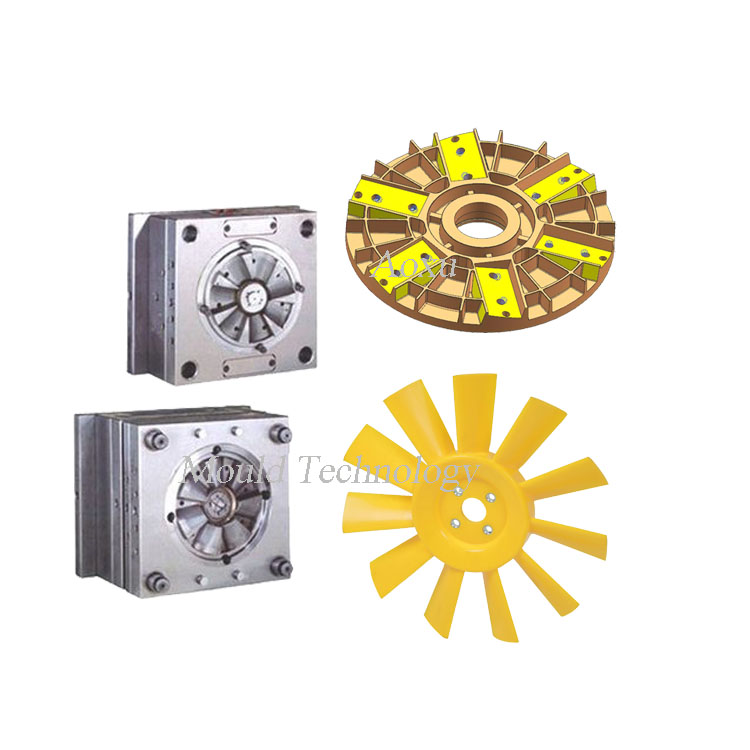 Hushållsapparater Plast fläktblad formsprutning