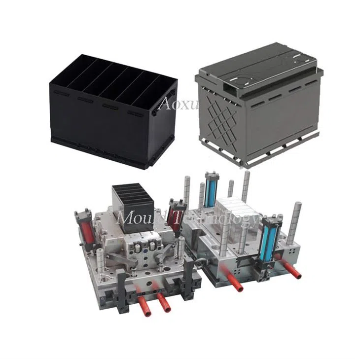 Bil Plast Batteri Behållare Kroppsform