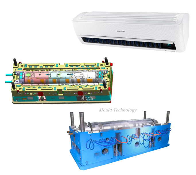 Luftkonditioneringsskyddet Insprutningsform av plast