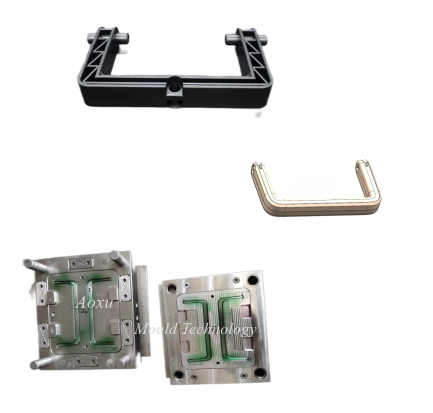 Handtagsform för verktygslåda i plast